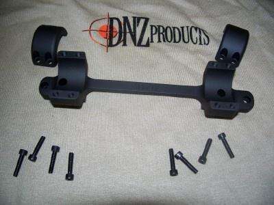 Scope Mounts DNZ Products Ready Series Tactic Rem 700 LA Low Mount Blk • Model: Ready Series